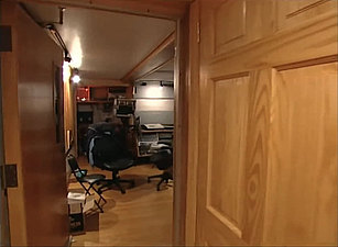 Eingang in´s Studio