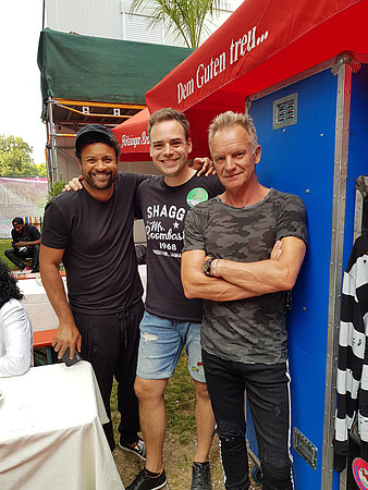 Shaggy, Sting und ich