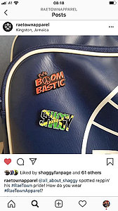 Raetown also kindly shows how fans wear the merch