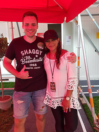 Shaggy´s Frau Rebecca