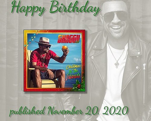 Christmas isn’t that far and today we say Happy 2nd birthday to @direalshaggy s extraordinary #christmas album...