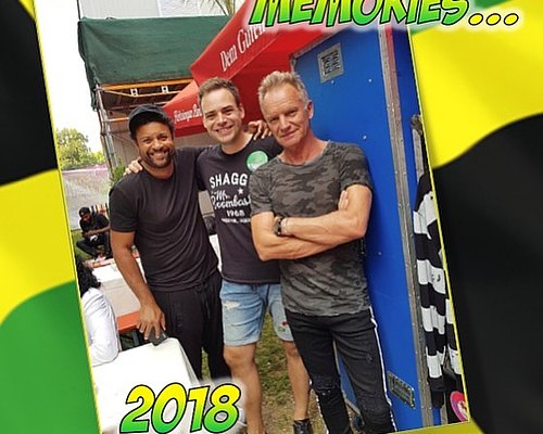 Back in Rosenheim 2018 - next to meeting the one and only @direalshaggy I was pleased to meet  in personal @mkcherryboom...