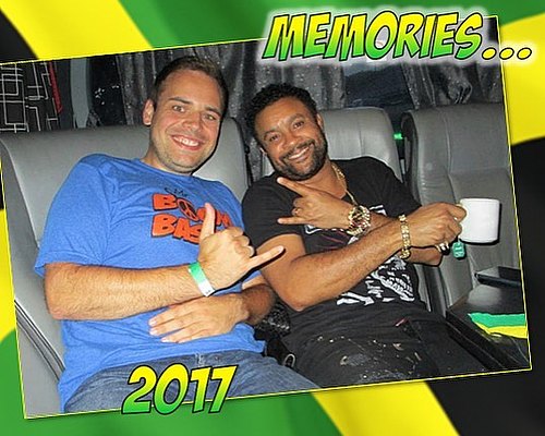 Back in Munich 2017 - a lot of fun with @direalshaggy inside the tourbus. One hour before @sissiluvsreggae and I were...
